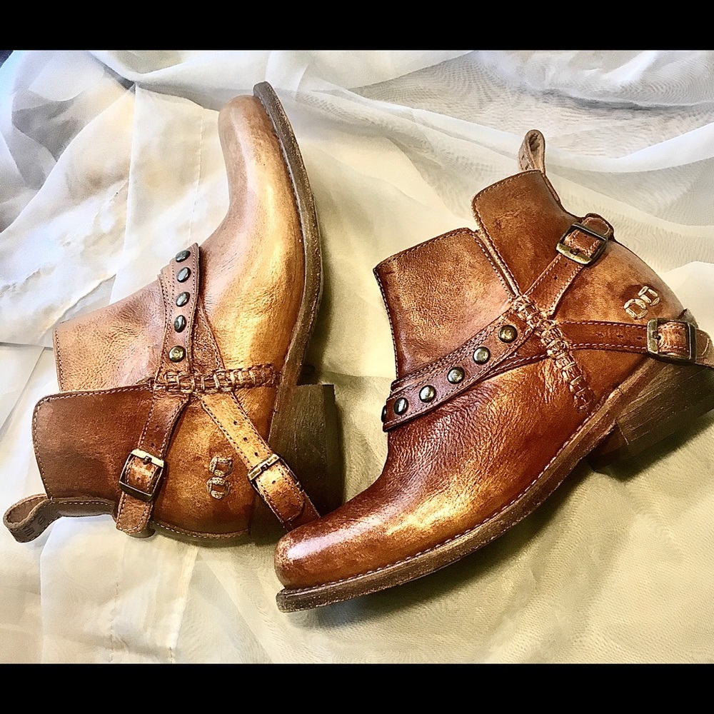 BED | STU Studded Cobbler Booties Size 7